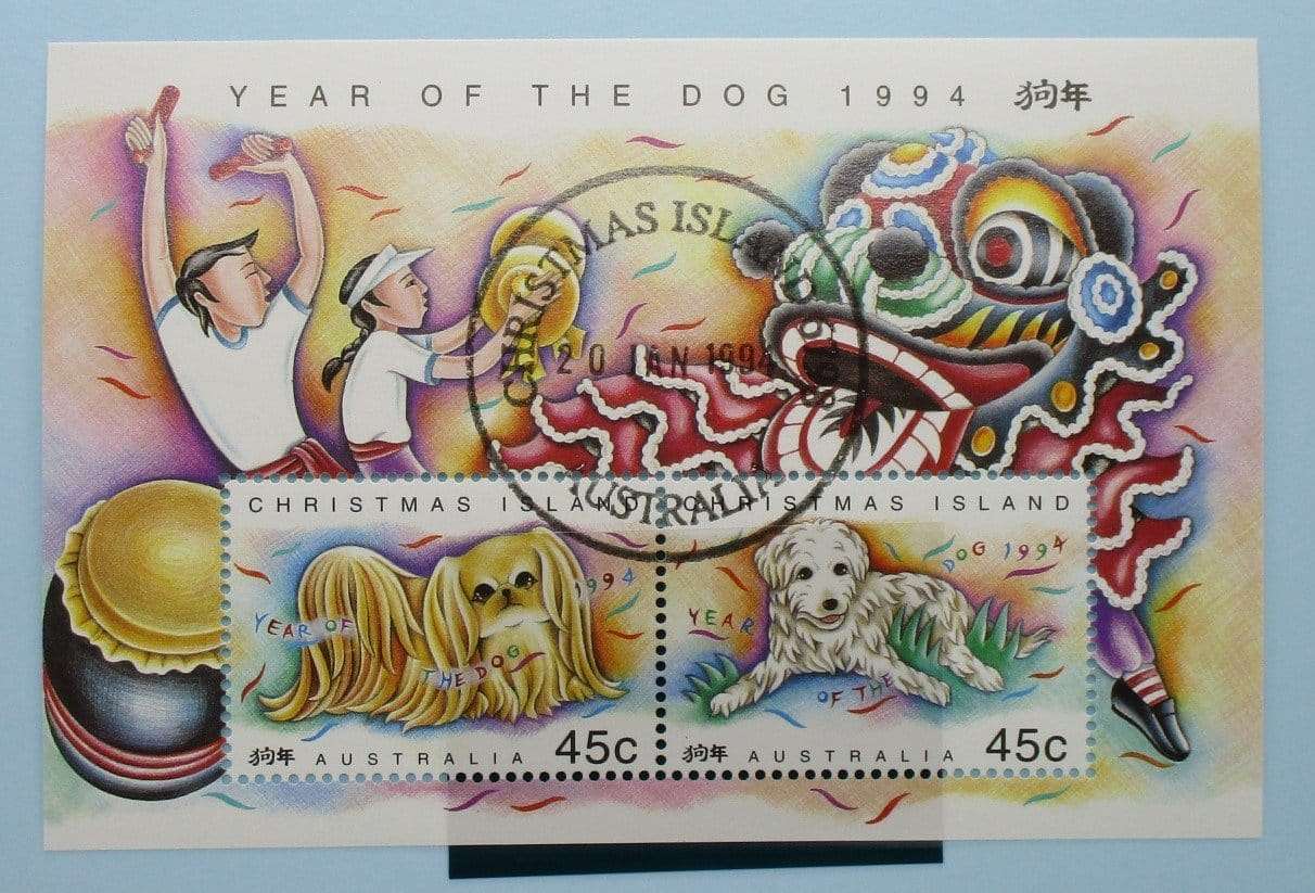 Christmas Island Stamps, 1994, MS388, Used image 0