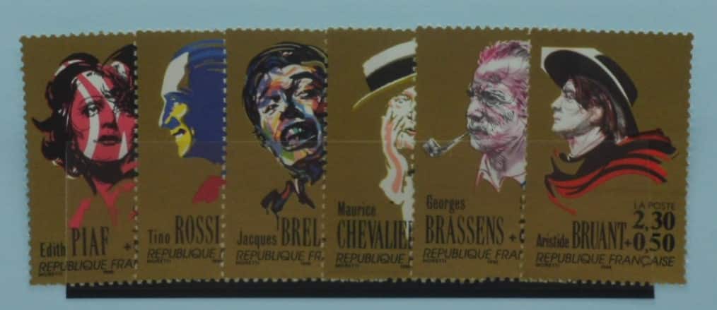 France Stamps, 1990, SG2985-2990, Mint image 0