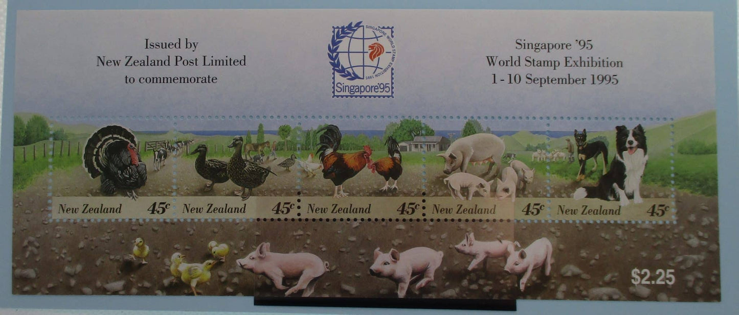 New Zealand Stamps, 1995, MS1914, Mint image 0