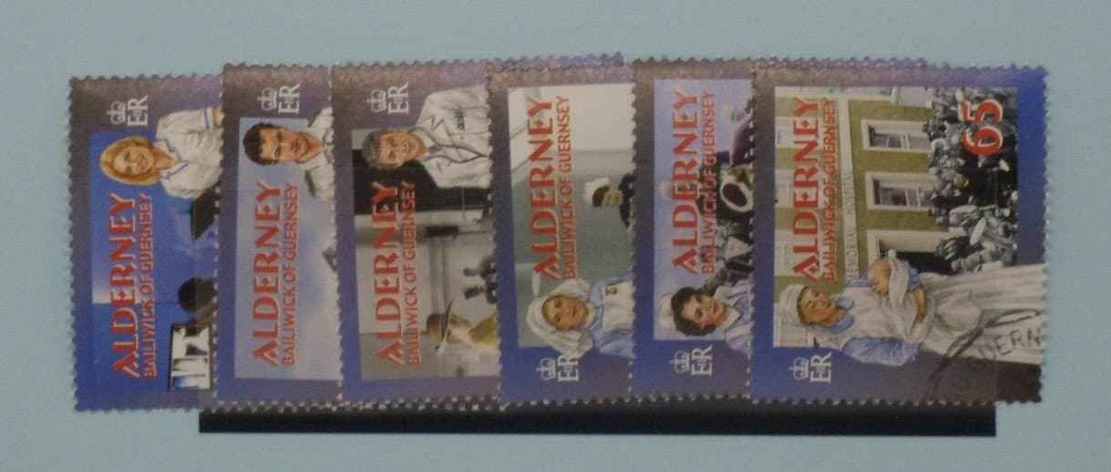 Alderney Stamps, 2001, SG A163-A168, Used image 0