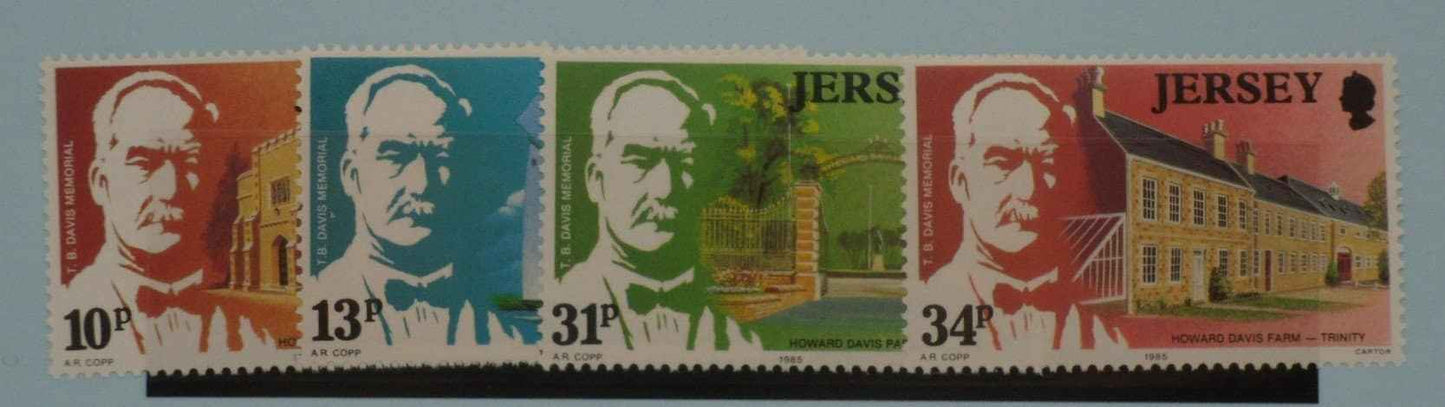 Jersey Stamps, 1985, SG376-379, Mint image 0