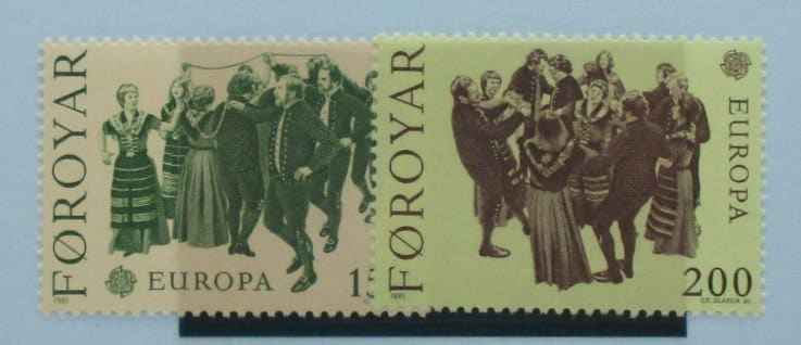 Faroe Islands Stamps, 1981, SG62-63, Mint image 0