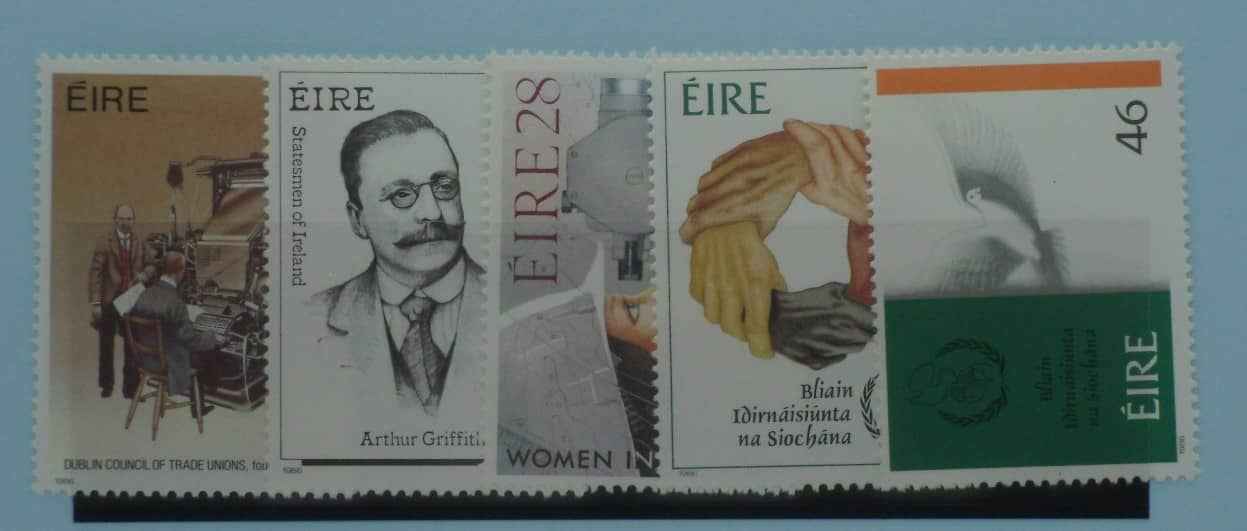 Ireland Stamps, 1986, SG646-650, Mint image 0