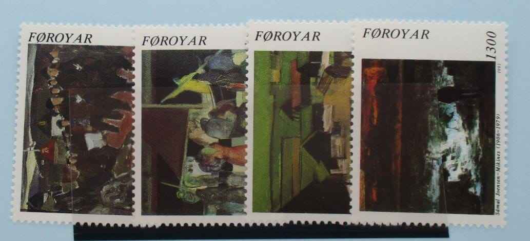 Faroe Islands Stamps, 1991, SG216-219, Mint image 0