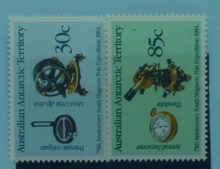 Australian Antarctic Territory Stamps, 1984, SG61-62, Mint image 0