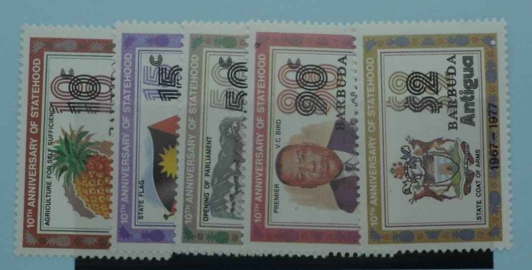 Barbuda Stamps 1978, SG384-388, Mint image 0