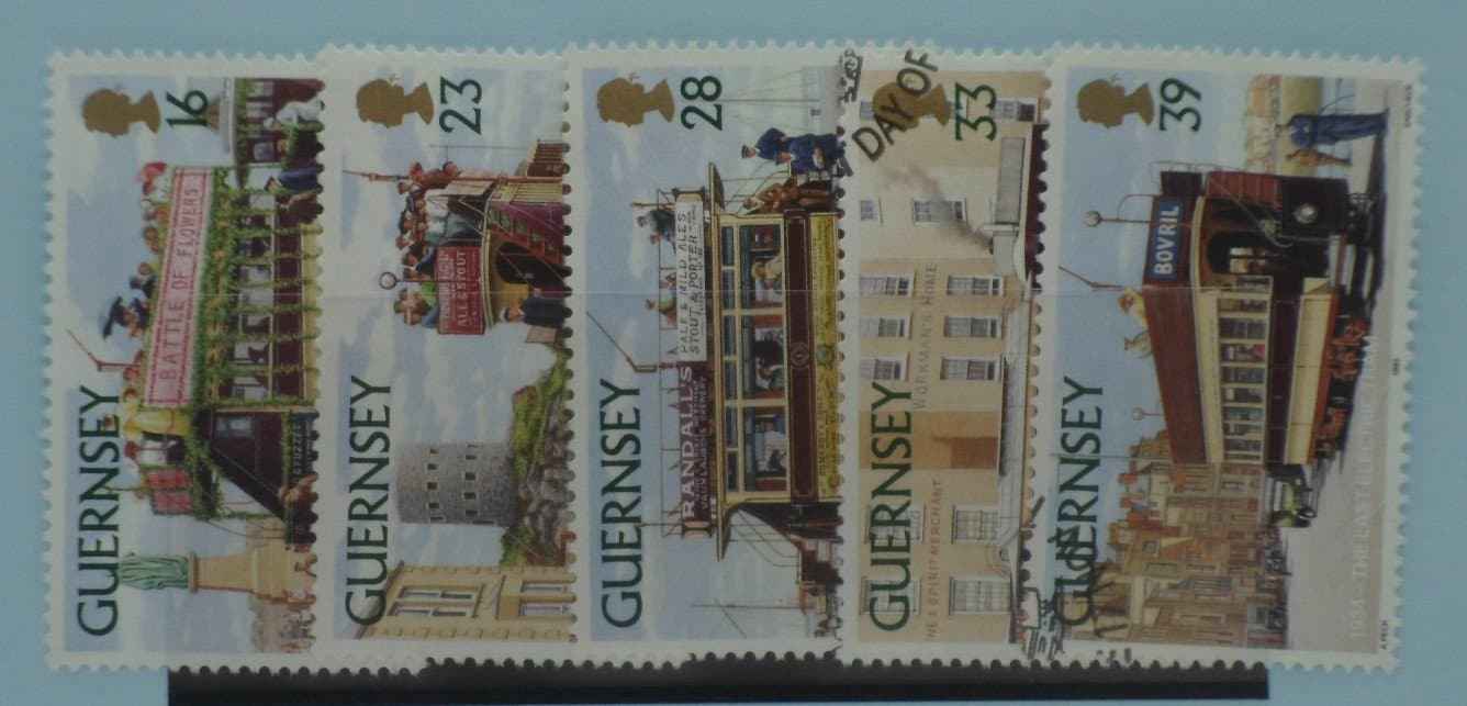 Guernsey Stamps, 1992, SG588-592, Used image 0
