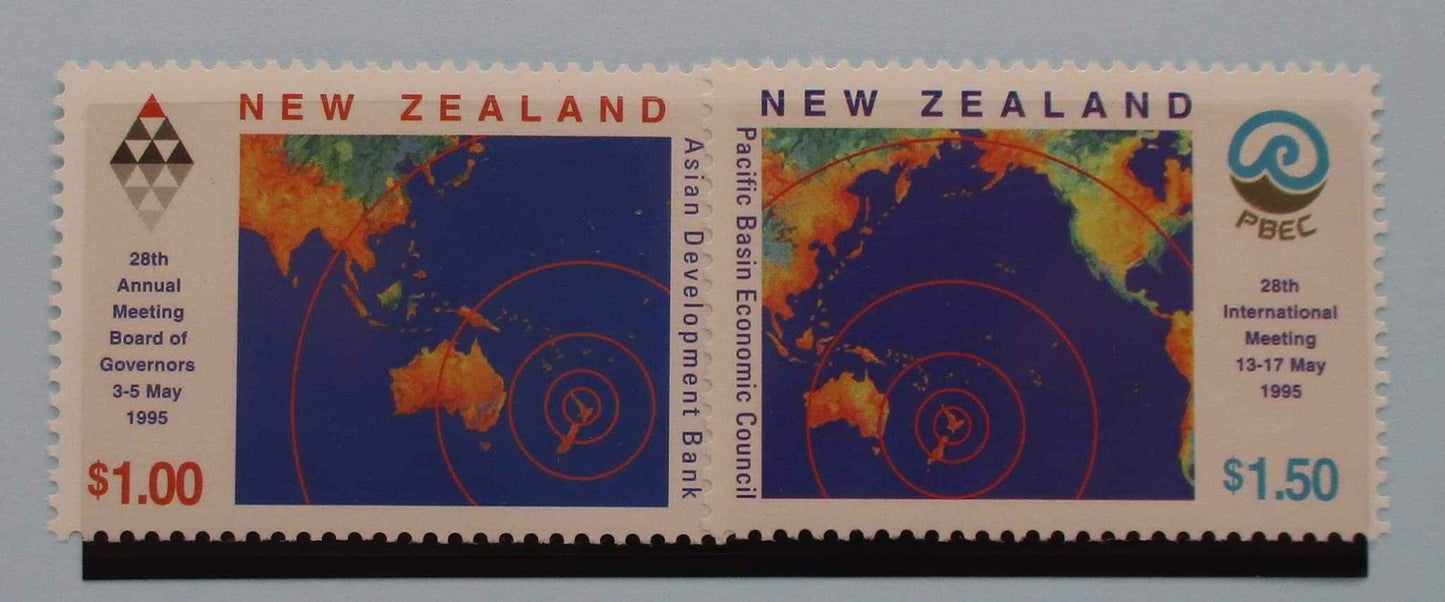 New Zealand Stamps, 1995, SG1881-1882, Mint image 0