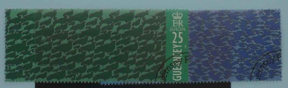 Guernsey Stamps, 1995, SG678-679, Used image 0
