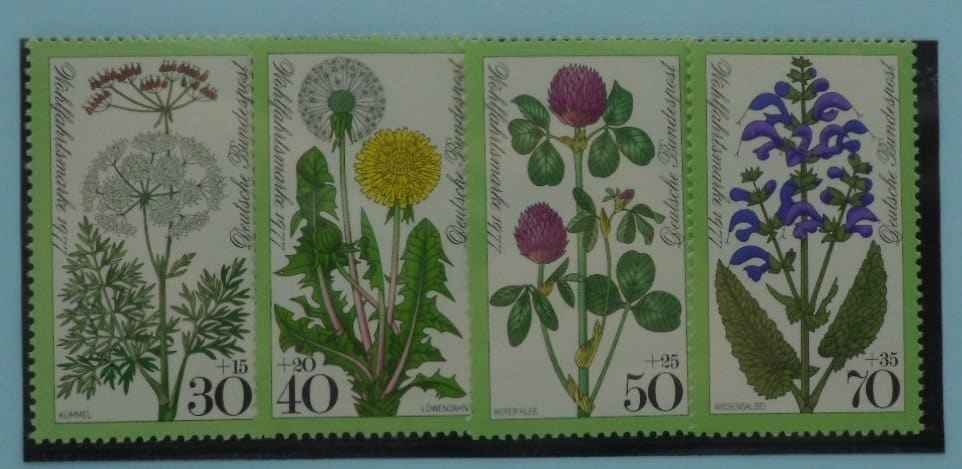 West Germany Stamps, 1977, SG1839-1842, Mint image 0
