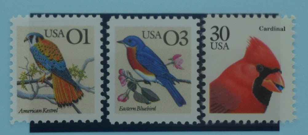 USA Stamps, 1991, SG2588-2590, Mint image 0