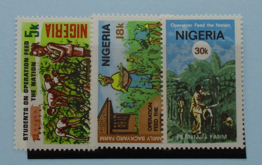 Nigeria Stamps, 1978, SG381-383, Mint image 0