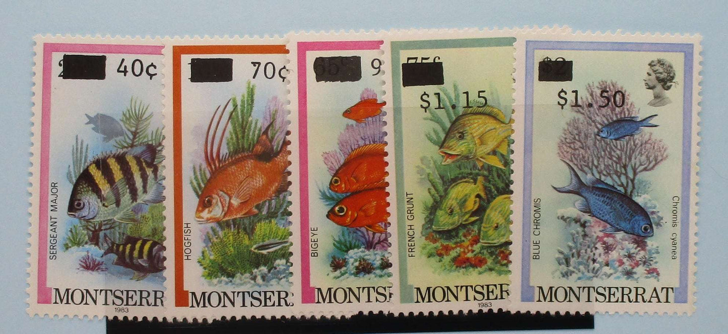 Montserrat Stamps, 1983, SG577-581, Mint image 0
