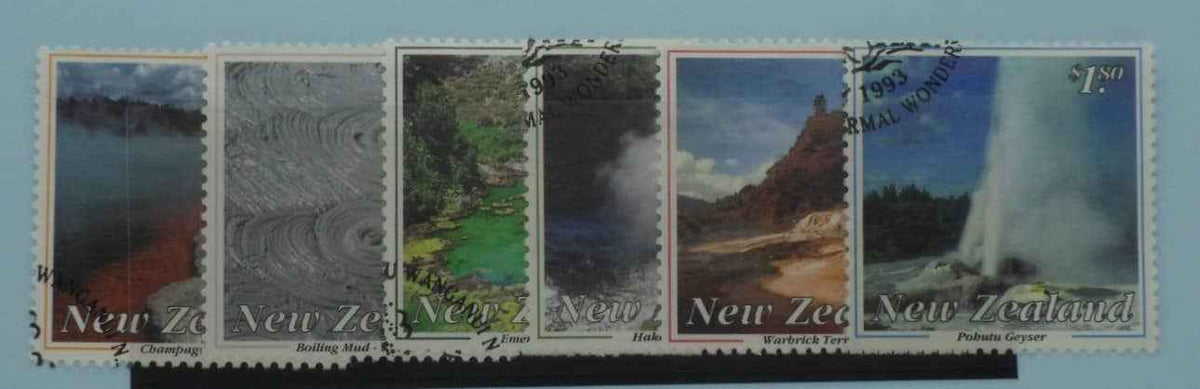 New Zealand Stamps, 1993, SG1730-1735, Used image 0