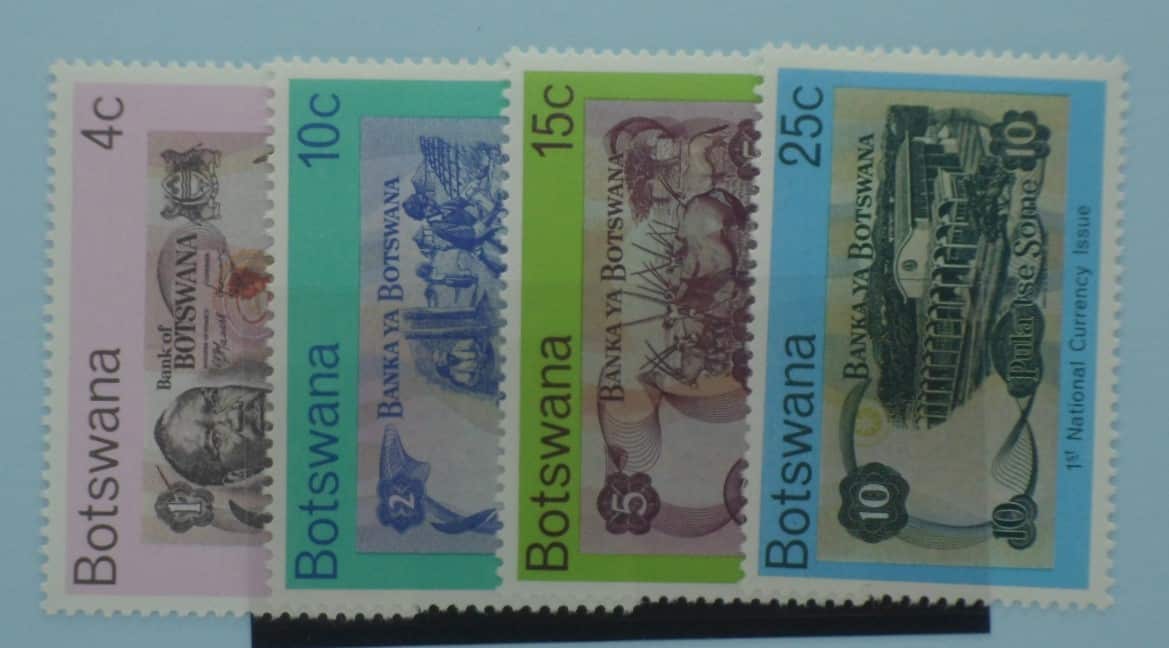 Botswana Stamps, 1976, SG362-365, Mint image 0