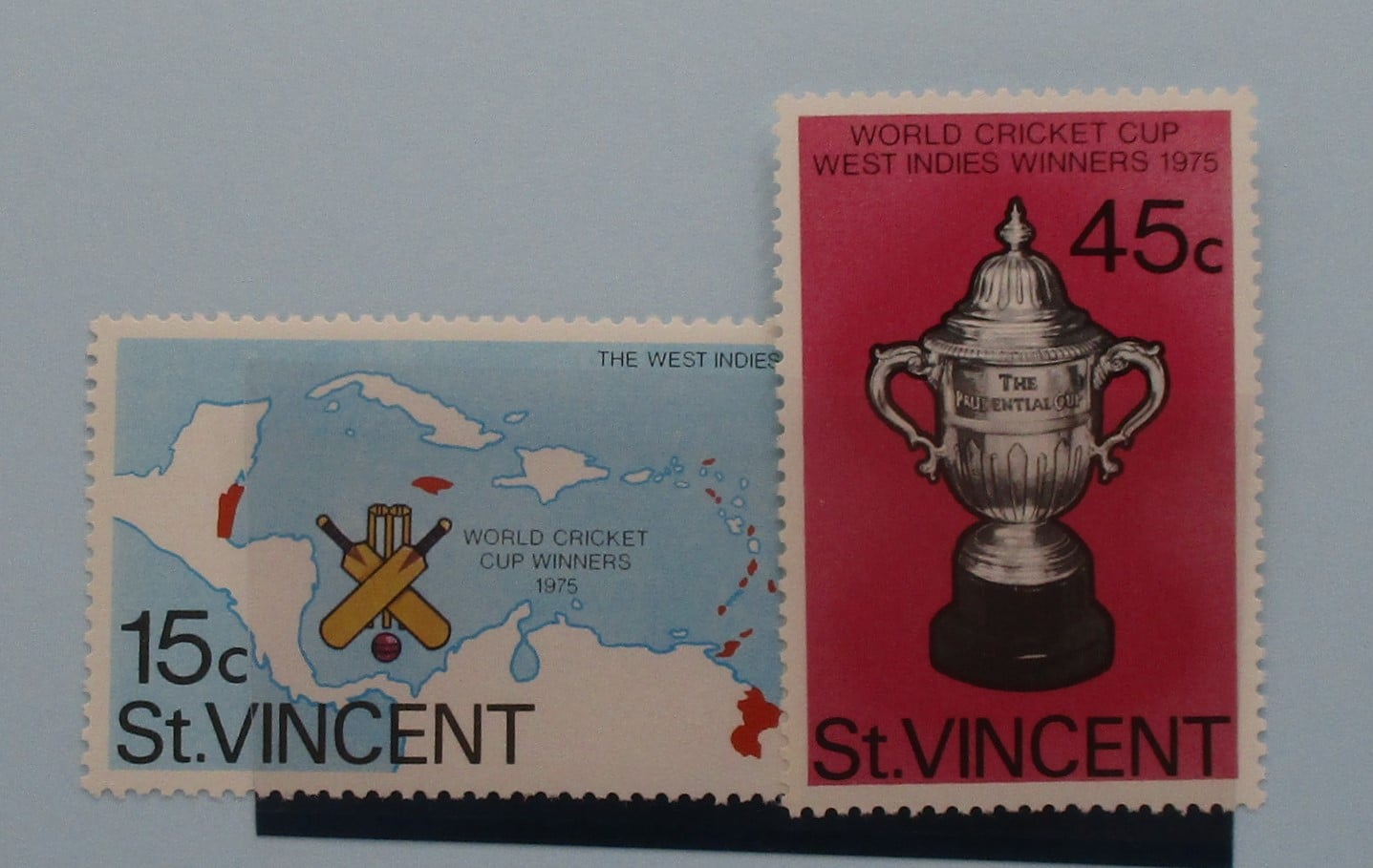 St Vincent Stamps, 1976, SG492-493, Mint image 0