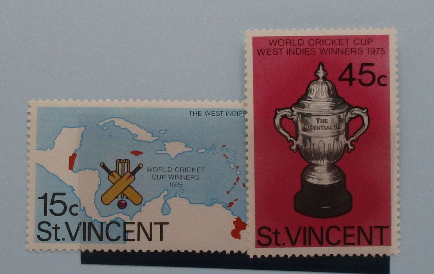 St Vincent Stamps, 1976, SG492-493, Mint image 0