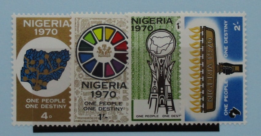 Nigeria Stamps, 1970, SG240-243, Mint image 0