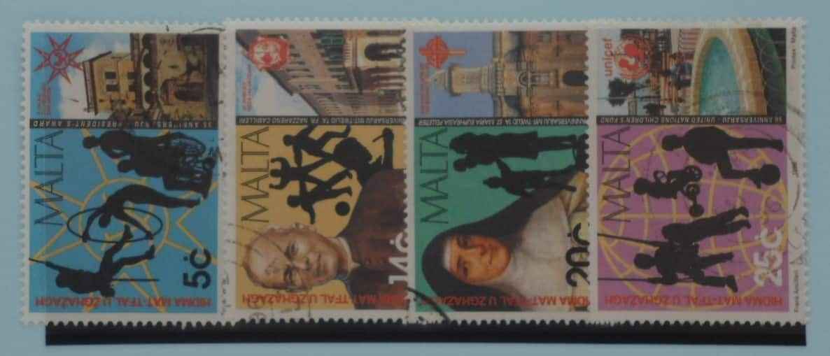 Malta Stamps, 1996, SG1008-1011, Used image 0