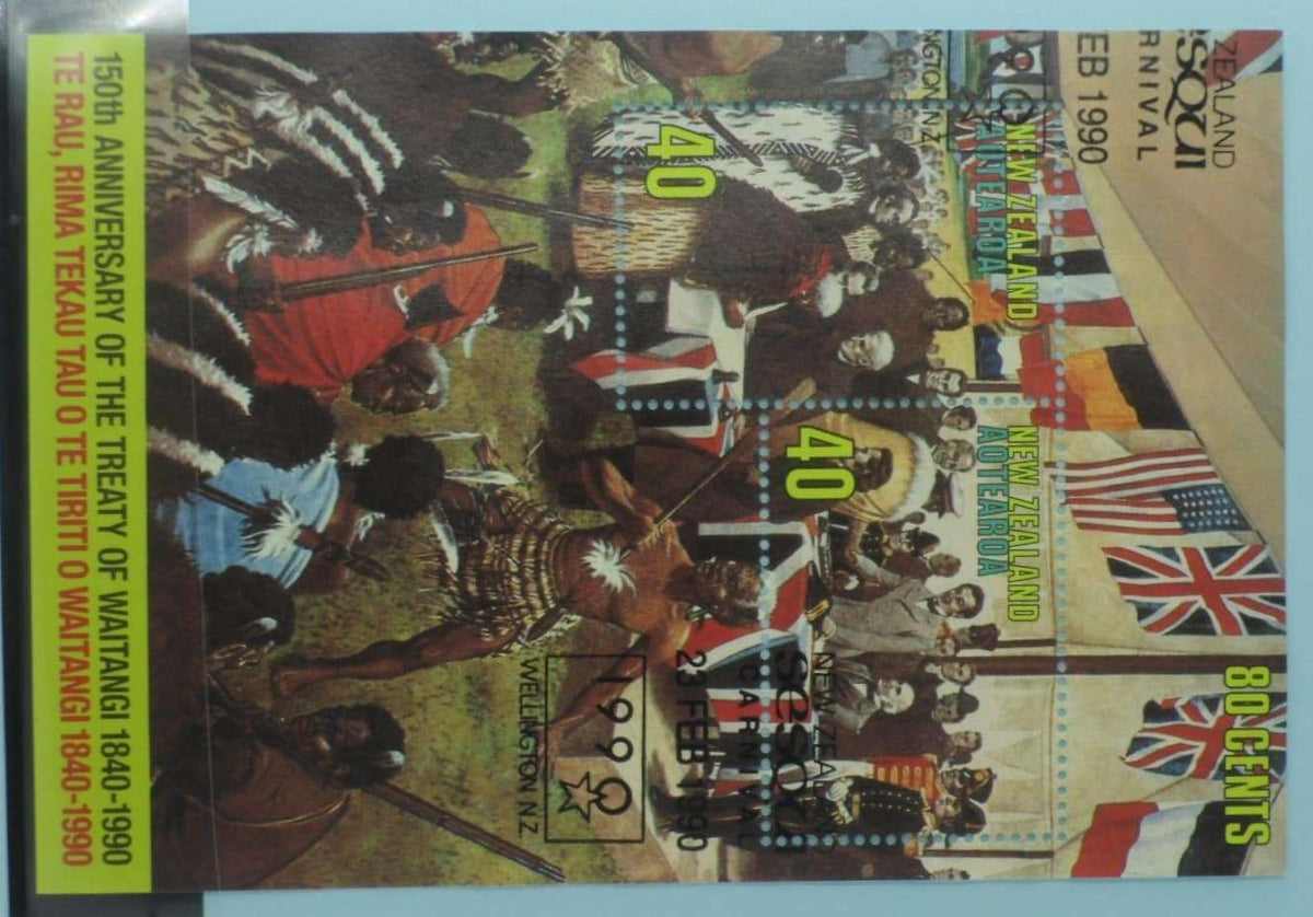 New Zealand Stamps, 1990, MS1540, Used image 0