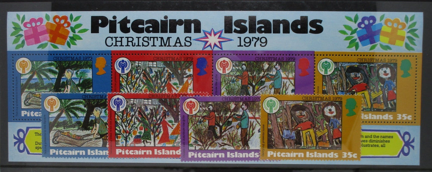Pitcairn Islands Stamps, 1979, SG200-203, MS204, Mint image 0