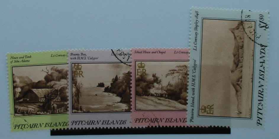 Pitcairn Islands Stamps, 1987, SG308-311, Used image 0