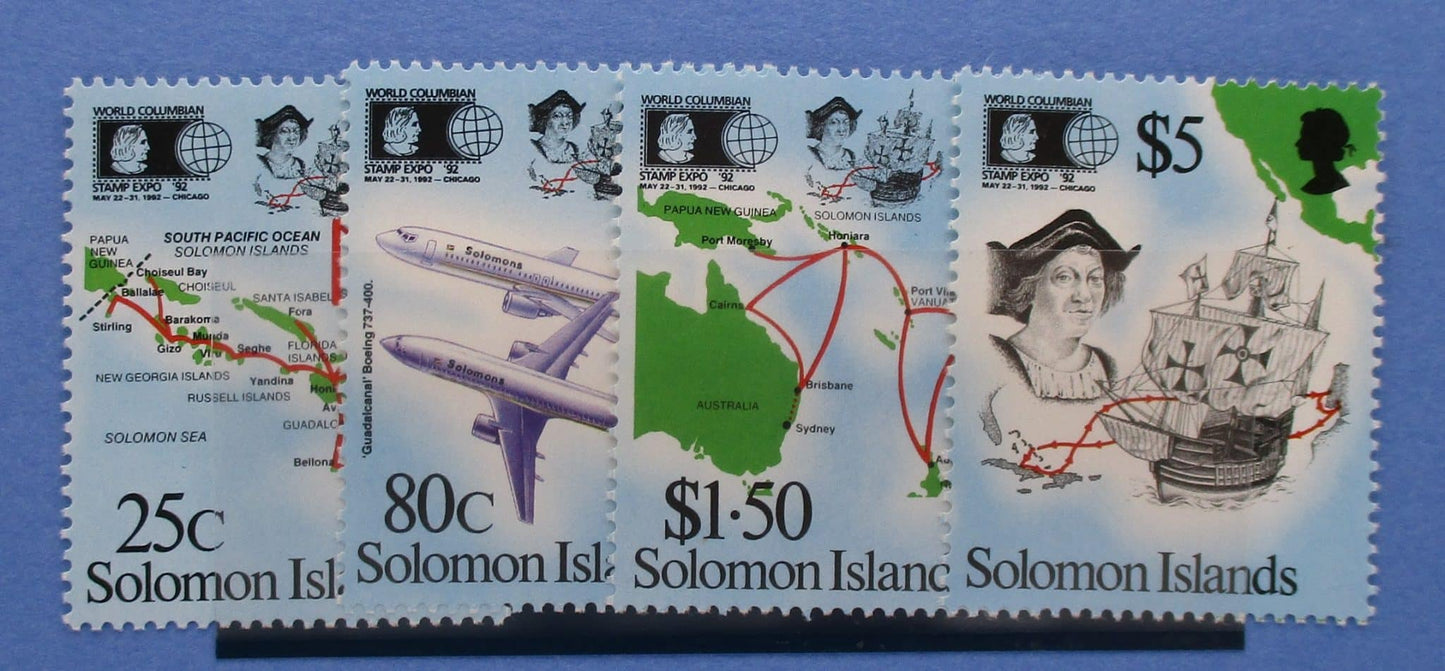 Solomon Islands Stamps, 1992, SG728-731, Mint image 0