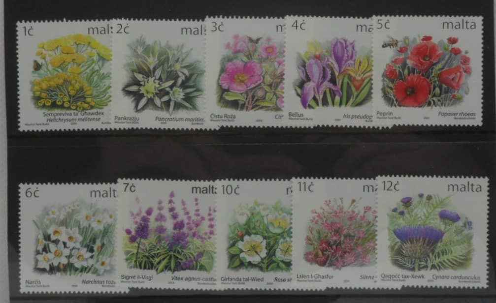 Malta Stamps, 1999-2003, SG1134-1142, Mint image 0
