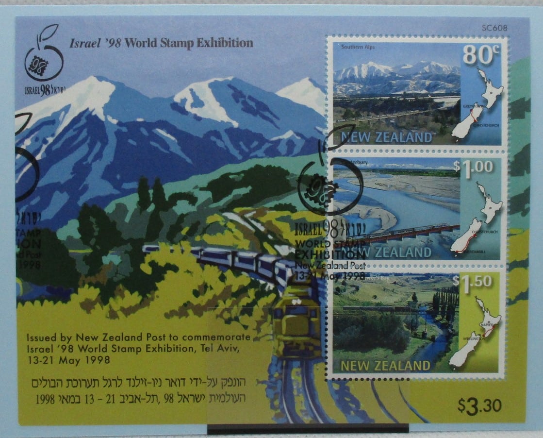New Zealand Stamps, 1998, MS2173, Used image 0
