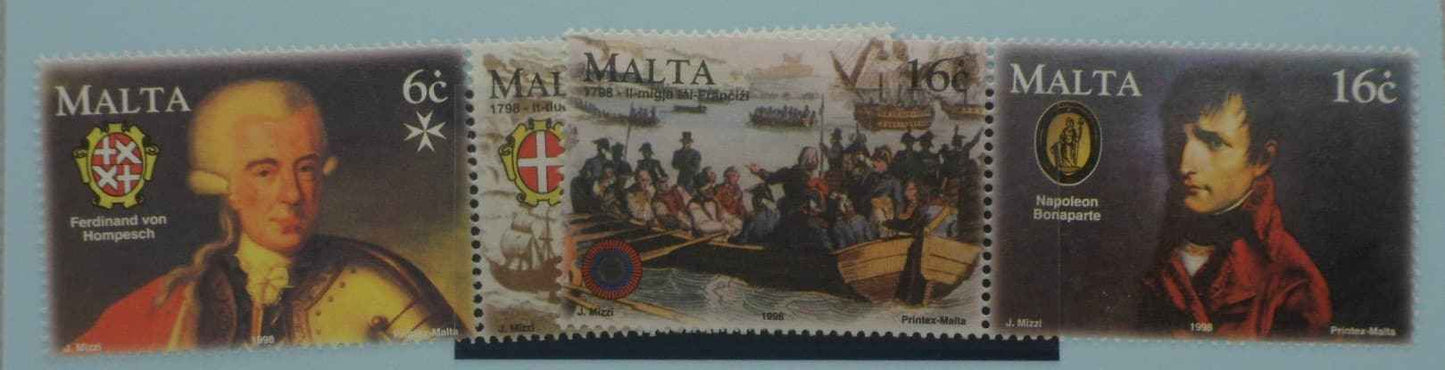 Malta Stamps, 1998, SG1071a, SG1073a, Mint image 0
