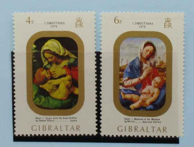 Gibraltar Stamps, 1974, SG335-336, Mint image 0