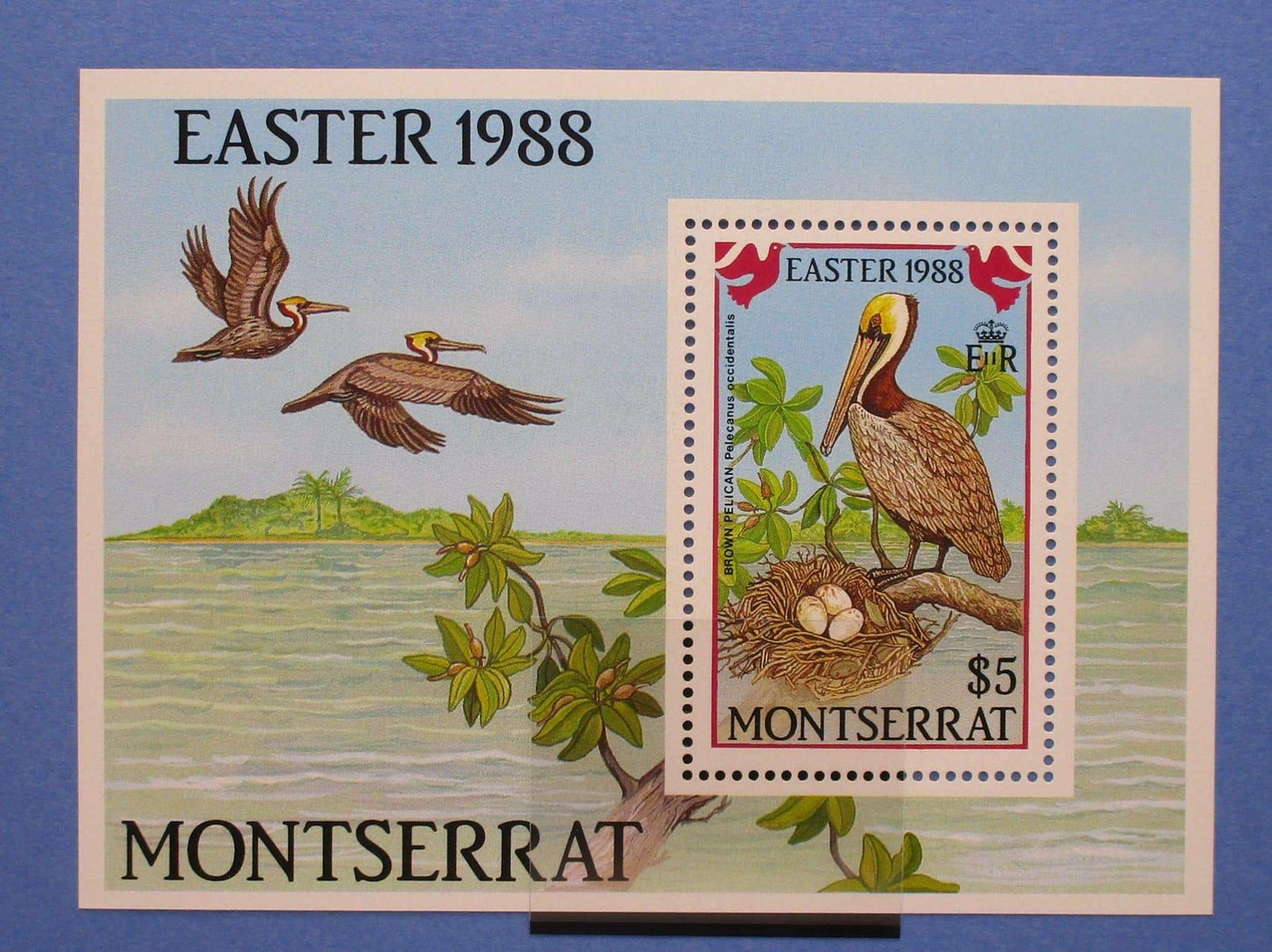 Montserrat Stamps, 1988, MS752, Mint image 0