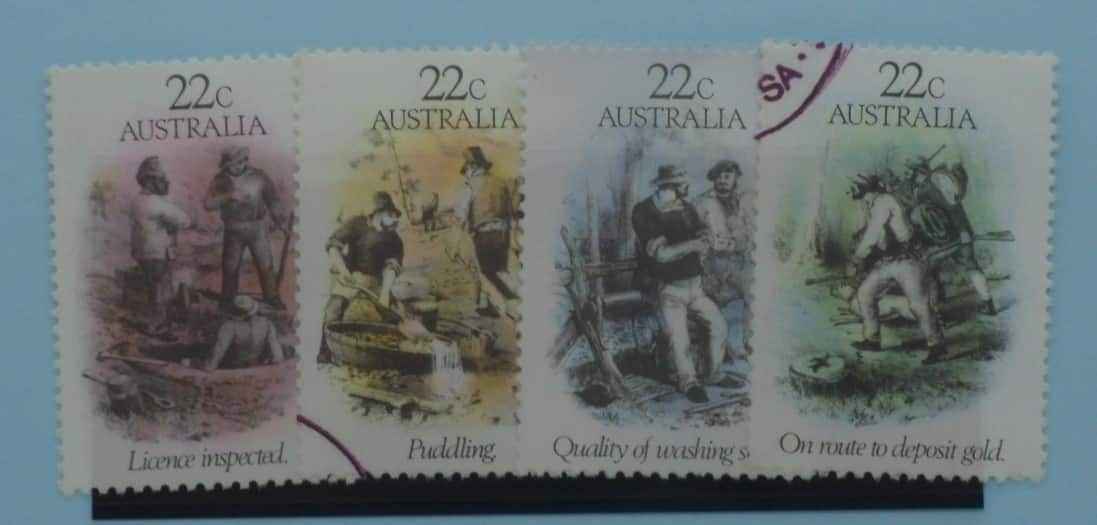 Australia Stamps, 1981, SG774-777, Used image 0