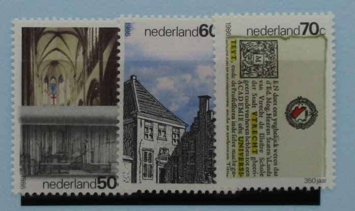 Netherlands Stamps, 1986, SG1486-1488, Mint image 0
