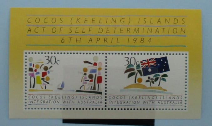 Cocos (Keeling) Islands Stamps, 1984, MS125, Mint image 0