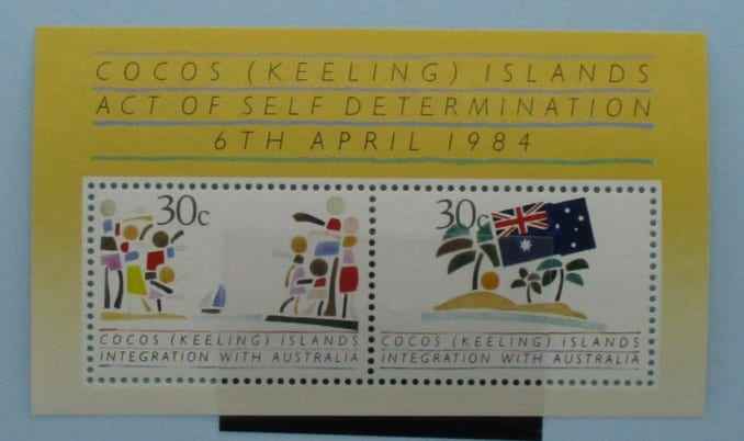 Cocos (Keeling) Islands Stamps, 1984, MS125, Mint image 0