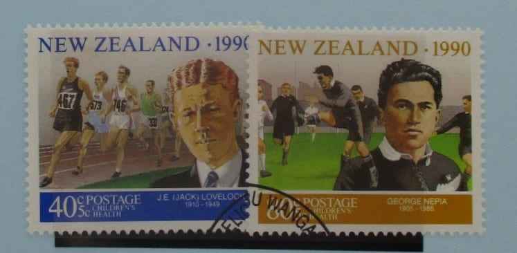 New Zealand Stamps, 1990, SG1559-1560, Used image 0