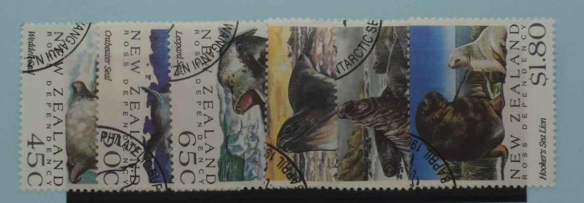 New Zealand Stamps, 1992, SG1664-1669, Used image 0