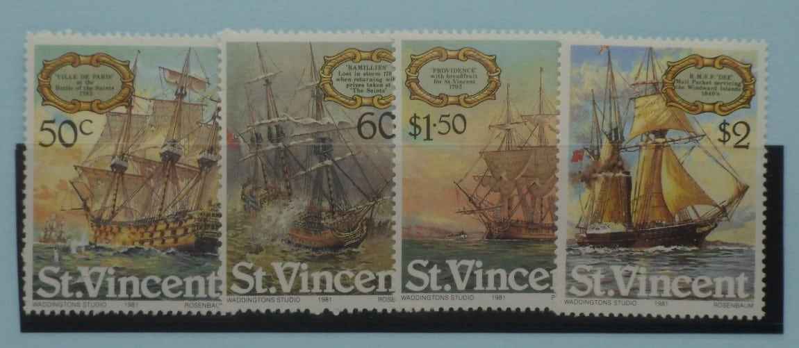 St Vincent Stamps, 1981, SG656-659, Mint image 0
