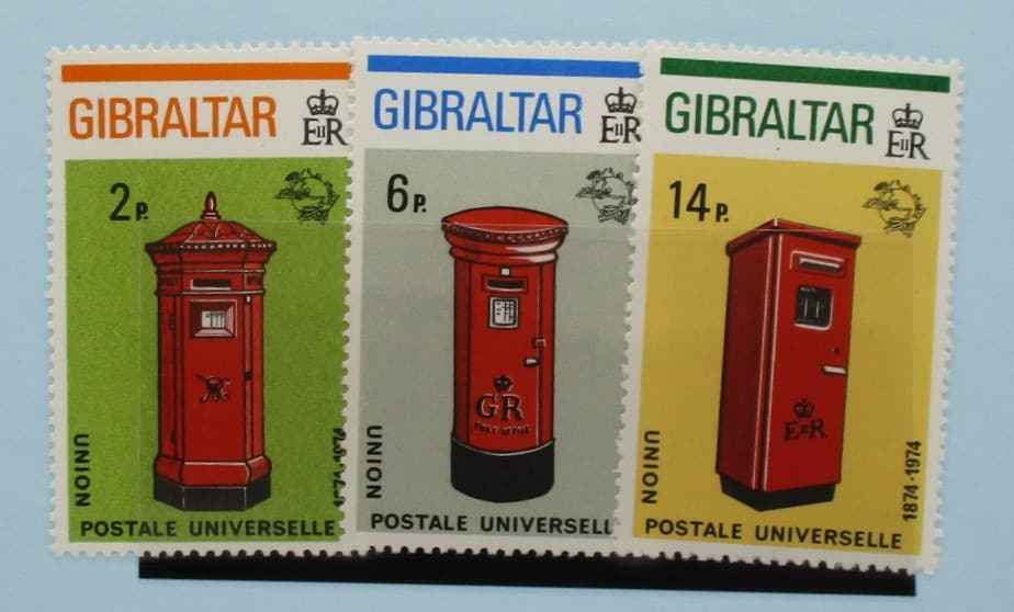 Gibraltar Stamps, 1974, SG325-327, Mint image 0