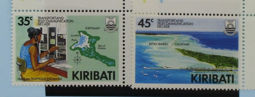 Kiribati Stamps, 1988, SG293-294, Mint image 0