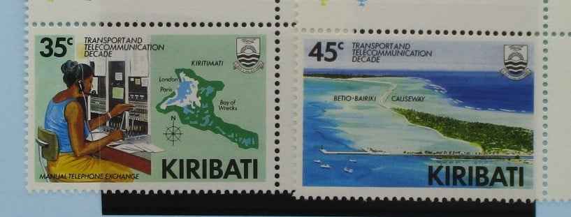 Kiribati Stamps, 1988, SG293-294, Mint image 0