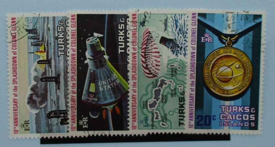 Turks and Caicos Islands Stamps, 1972, SG361-364, Used image 0