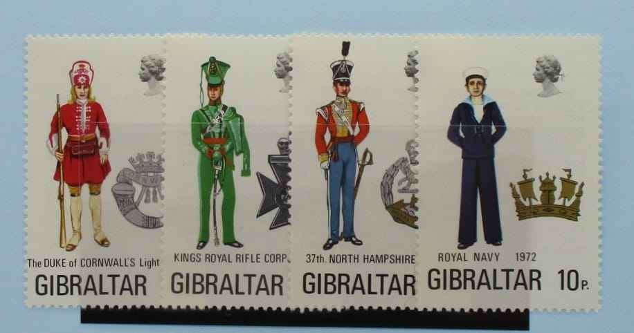 Gibraltar Stamps, 1972, SG300-303, Mint image 0
