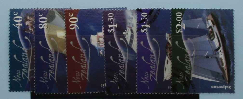 New Zealand Stamps, 2002, SG2531-2536, Used image 0