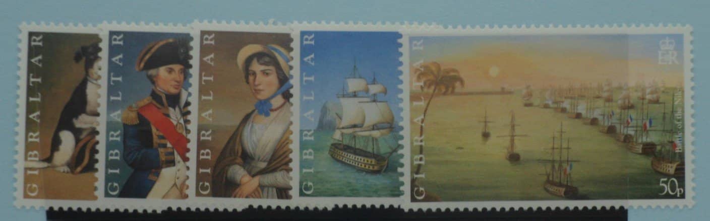 Gibraltar Stamps, 1998, SG839-843, Mint image 0