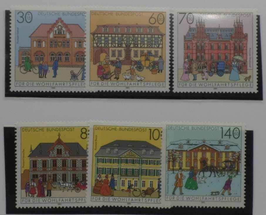 Germany Stamps, 1991, SG2415-2420, Mint image 0
