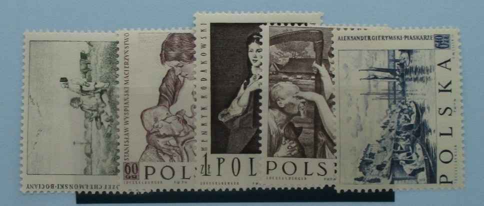 Poland Stamps, 1959, SG1096-1100, Mint image 0