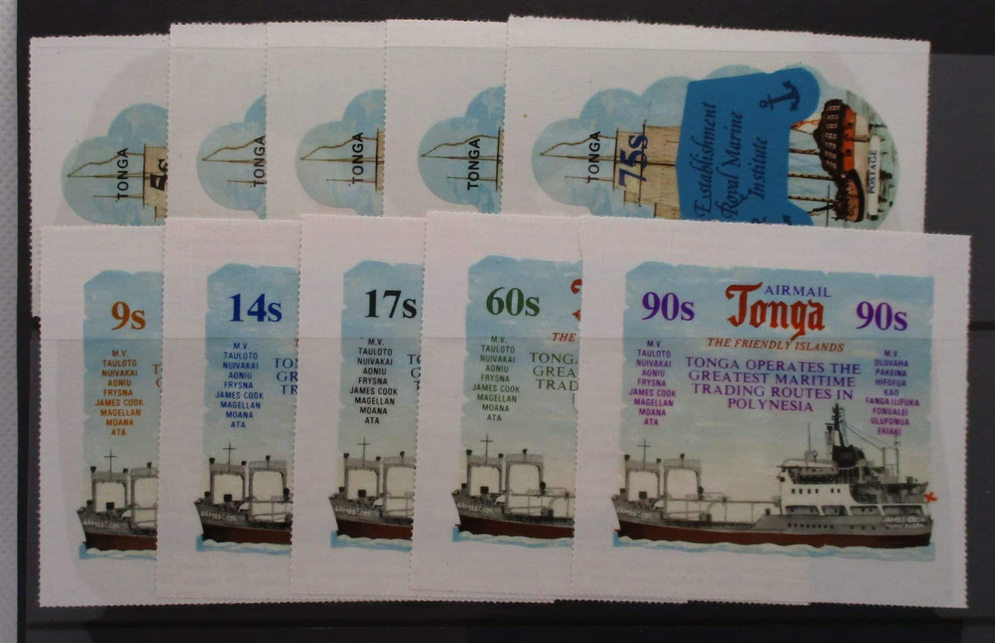 Tonga Stamps, 1974, SG508-517, Mint image 0