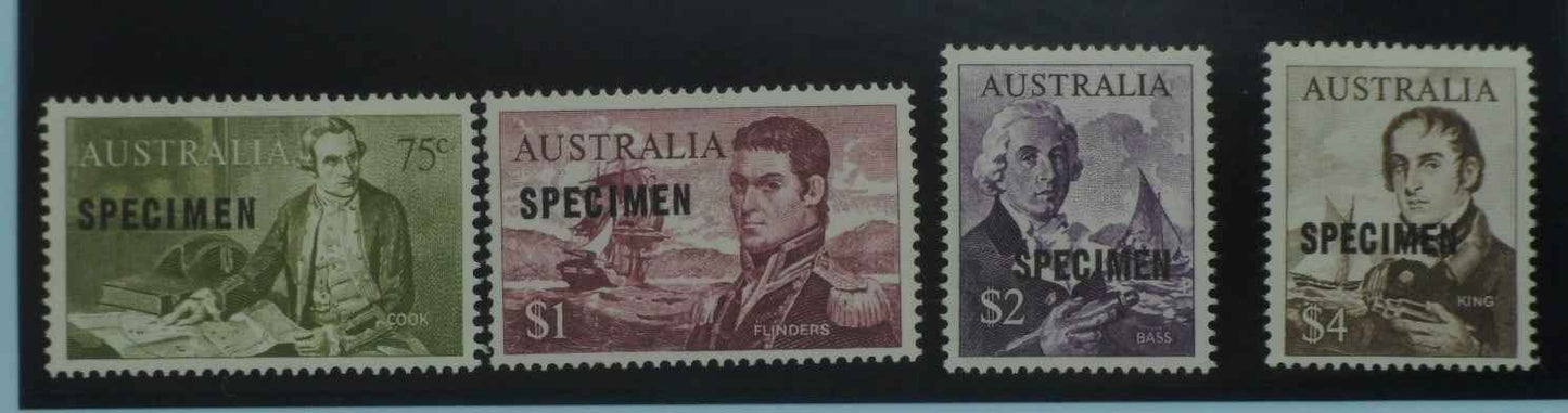 Australia Stamps, 1966-73, SG400s-SG403s, Mint image 0